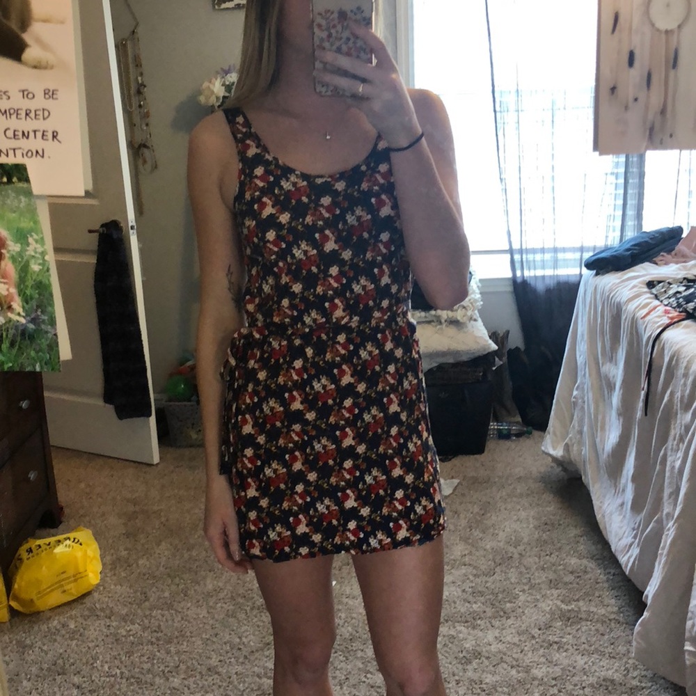 mini floral dress
